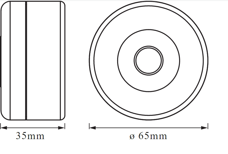 Нічник Ledvance DOT-it Touch на акумуляторі DIM 65x35 мм (4058075399709) - фото 2