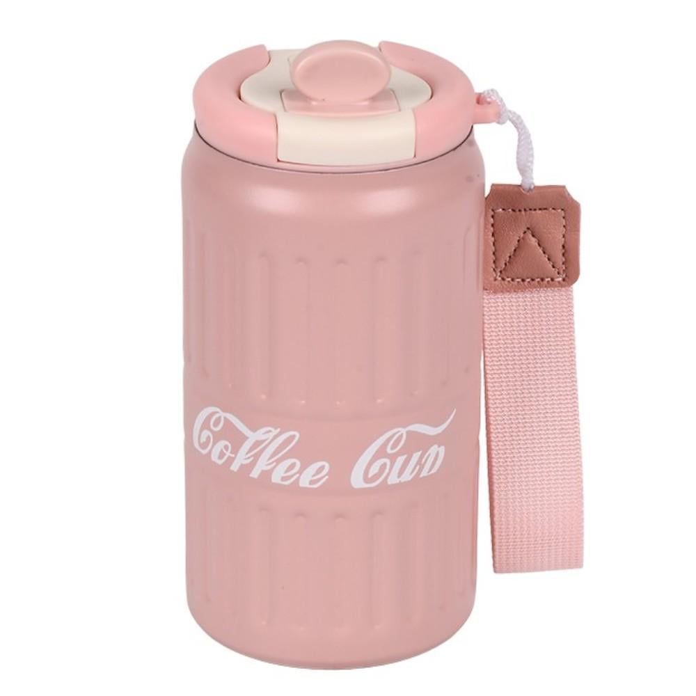 Термокухоль Coffee Cup MT-5350 420 мл Рожевий (26450169) - фото 1 Термокухоль Coffee Cup MT-5350 420 мл Рожевий (26450169) - фото 1