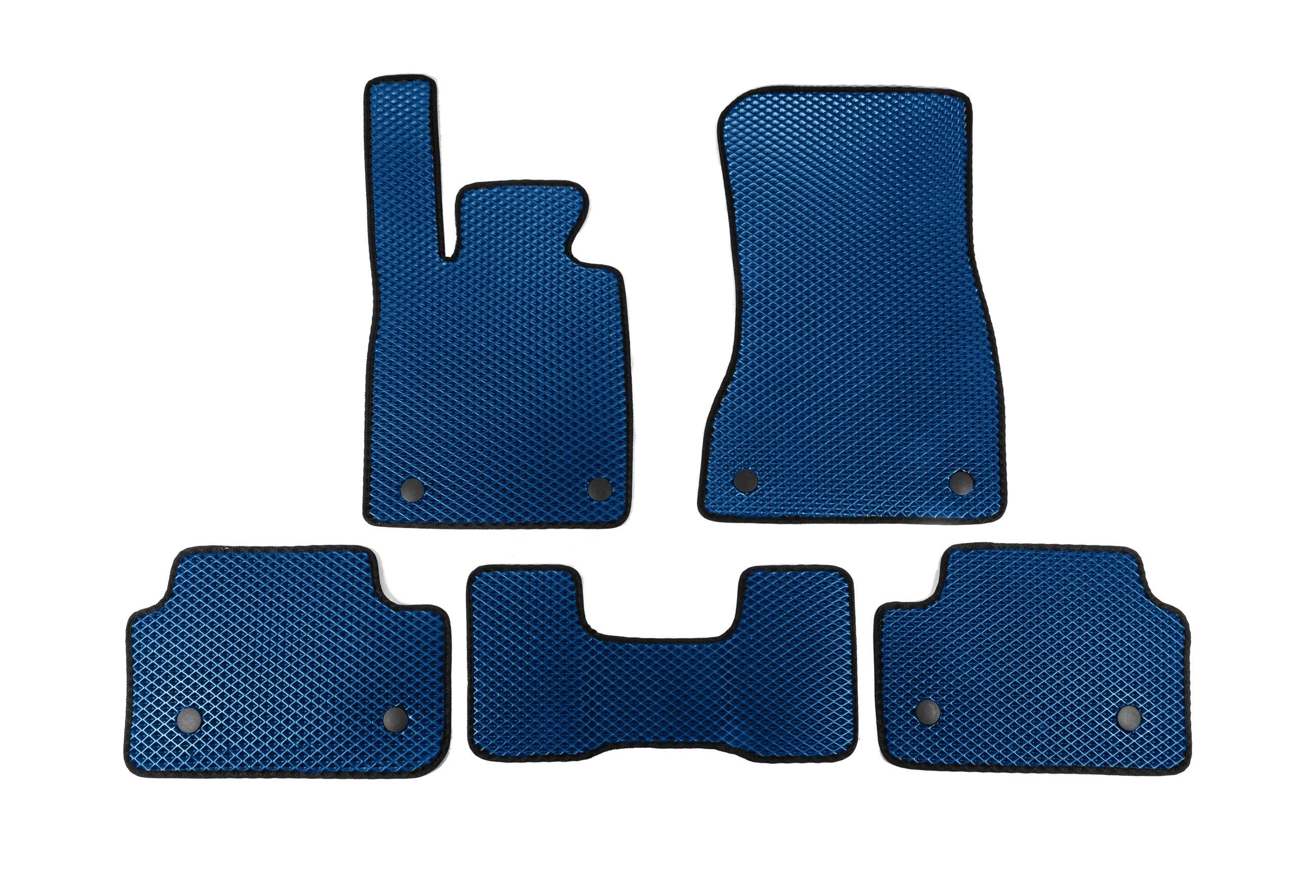Коврики Digital Designs для G60/61 для BMW 5/i5 серия G60/G60E/G61 2023- рр. этилвинилацетат Синий (166132)