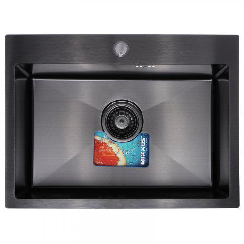Мийка MIXXUS MX5843-200x1.0-PVD Чорний (MX0576) Мийка MIXXUS MX5843-200x1.0-PVD Чорний (MX0576)