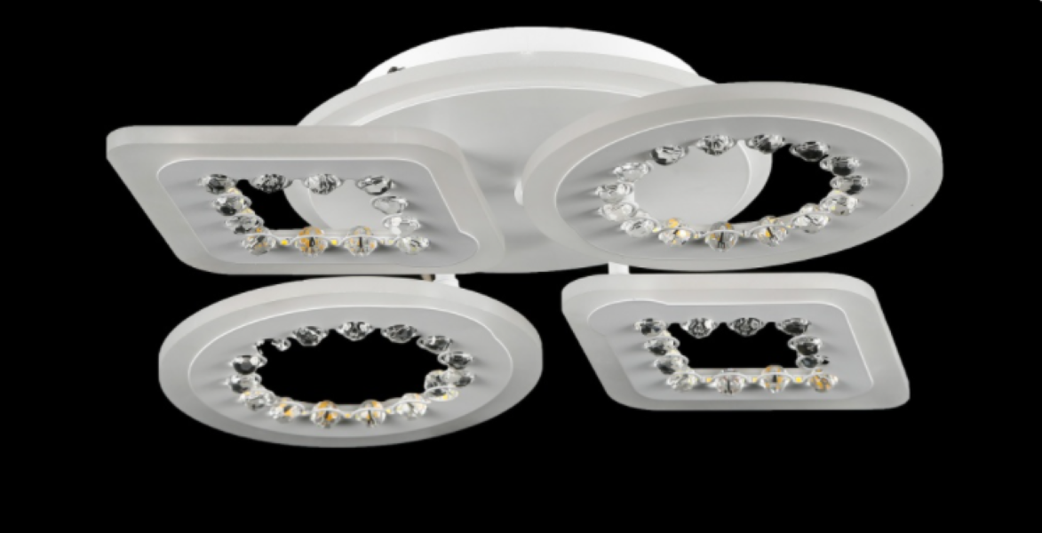 Светодиодная люстра LK39869/2/2/1B LED WT Белый (AN000821)