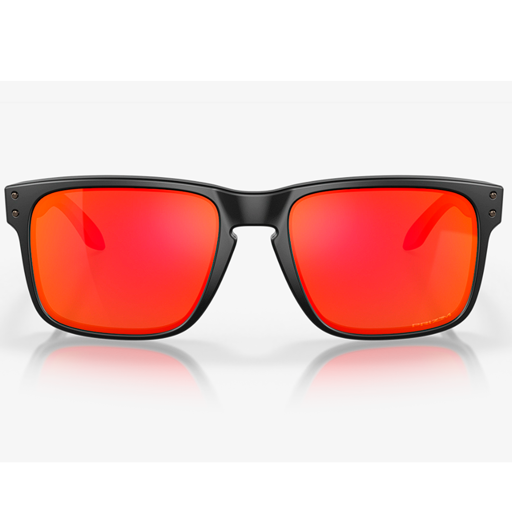 Окуляри OAKLEY Holbrook OO9102-E255 Matte Black/Prizm Ruby - фото 2