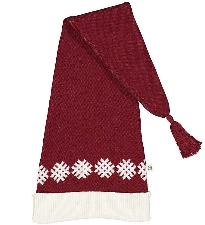 Шашка дитяча в'язана новорічна Green Cotton 0-6 міс. Бурдовиий (251112131)