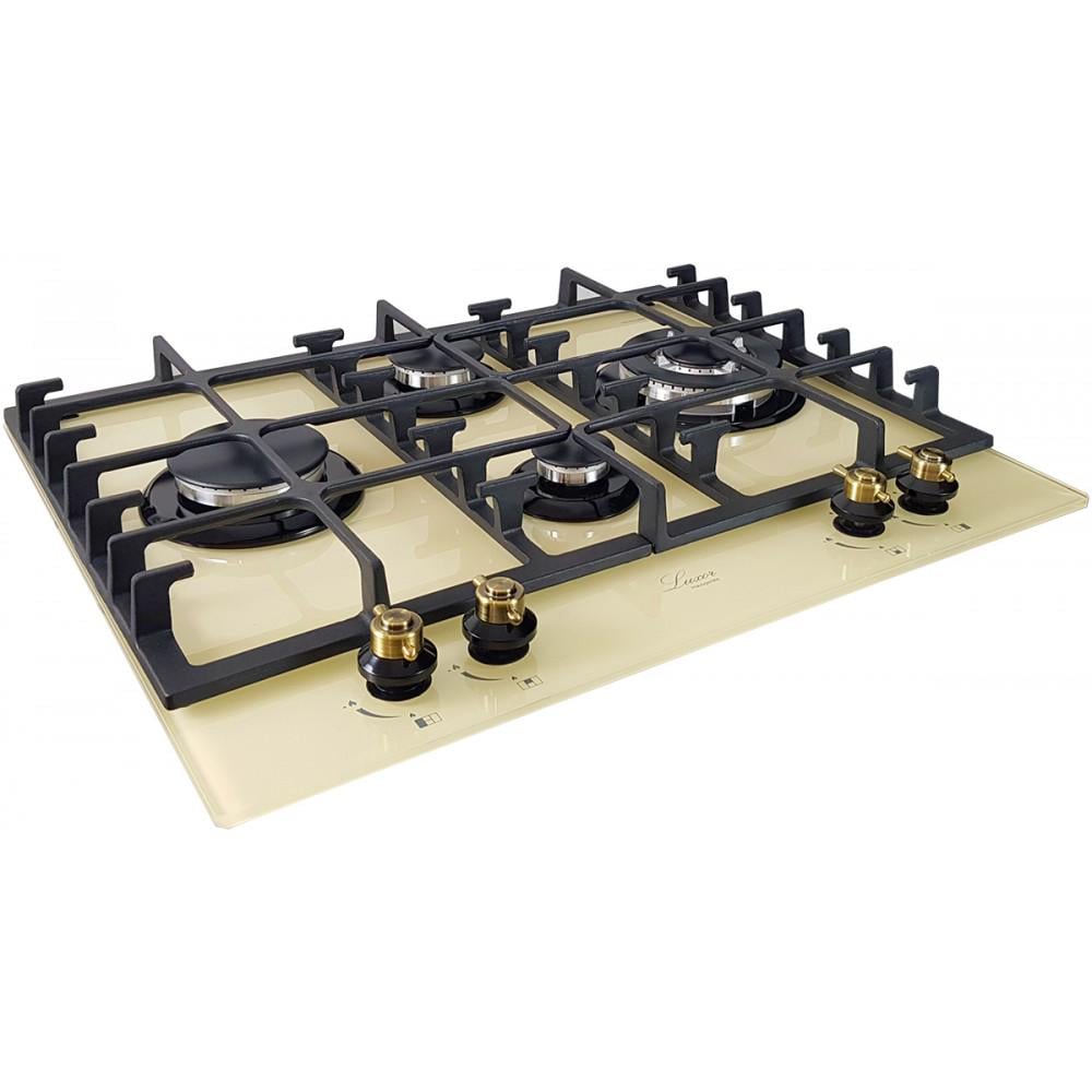 Комплект вбудовуваної техніки Luxor Qualitat BG Kup Газова поверхня Luxor RG 650 BG Kup з підставкою Wok (30488000) - фото 5 Комплект вбудовуваної техніки Luxor Qualitat BG Kup Газова поверхня Luxor RG 650 BG Kup з підставкою Wok (30488000) - фото 5