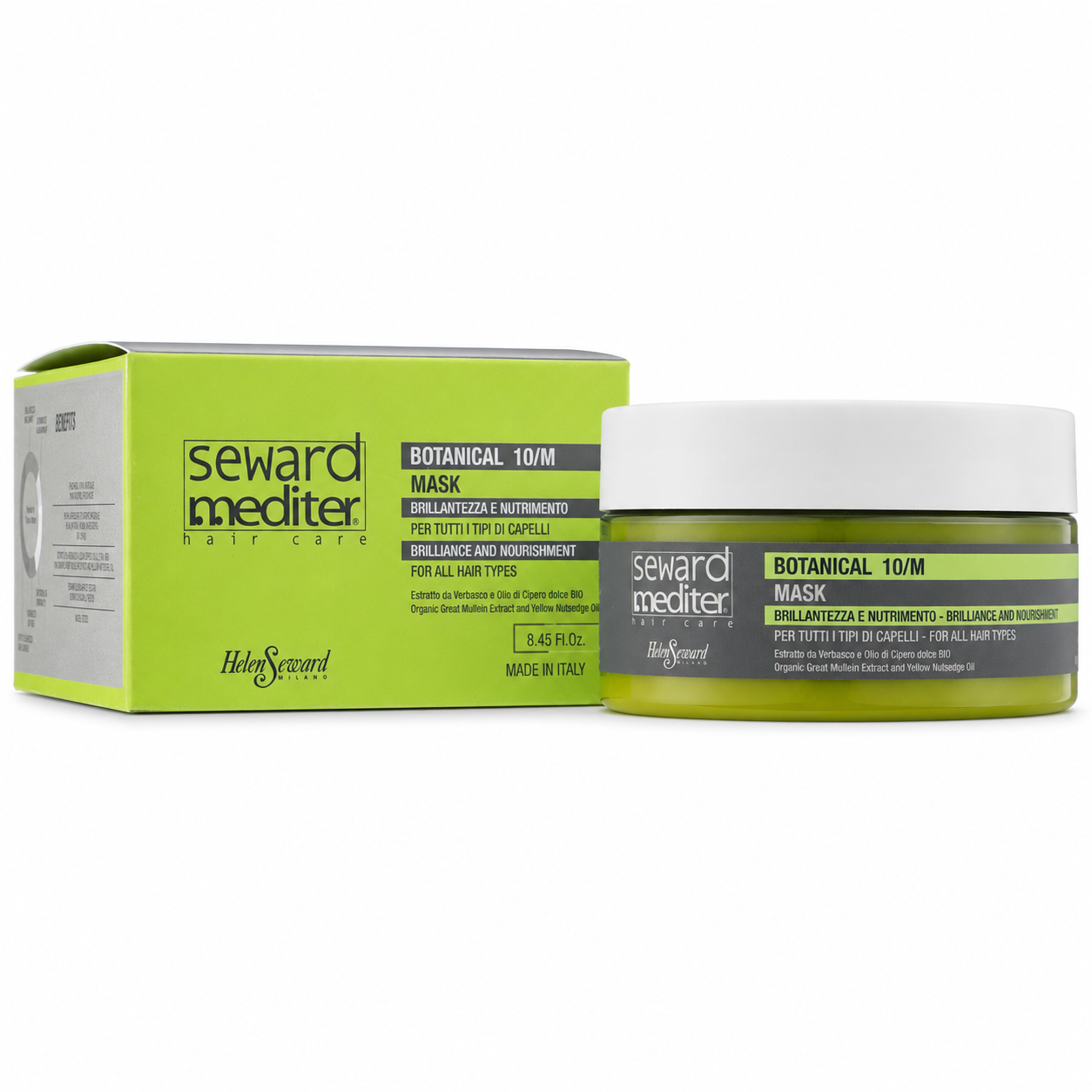 Маска для блеска и объема волос Helen Seward Botanical 10/M Mask натуральный уход 250 мл (1048220)