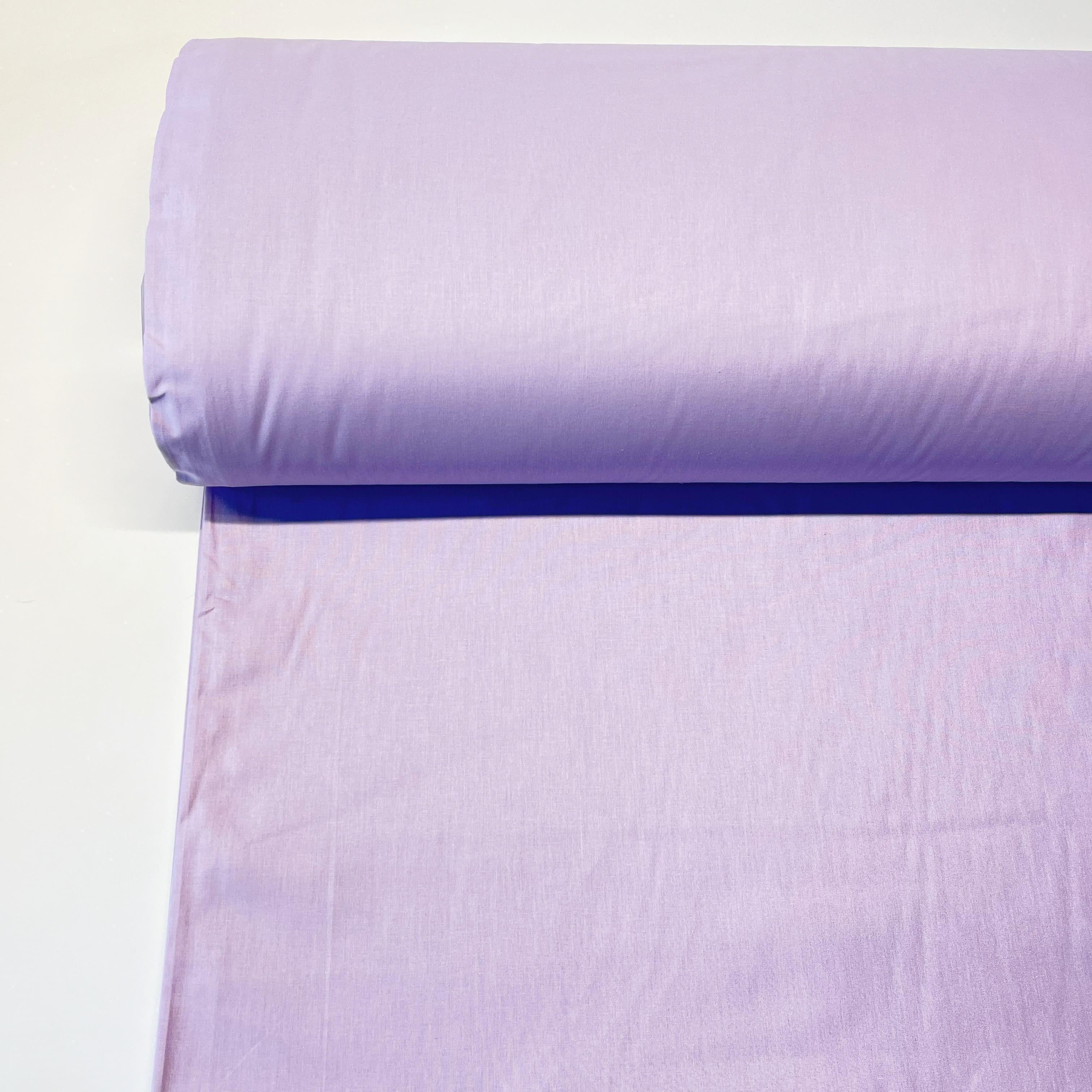 Ткань для постельного белья ранфорс однотонная 240 см Фиолетовый (SB-157)