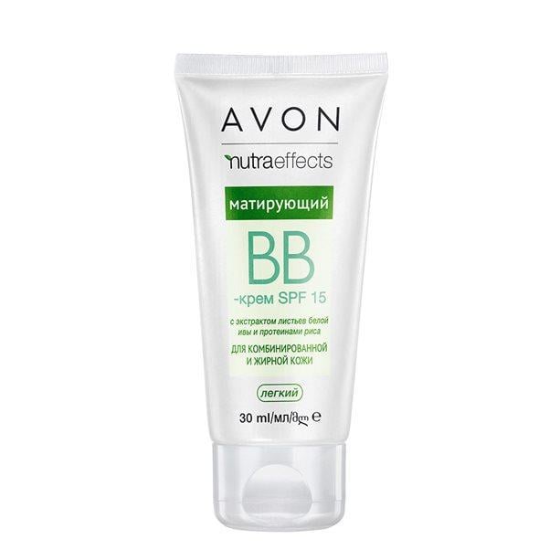 ВВ-крем матированный Avon Кремовый/Medium SPF 15 (29007886)