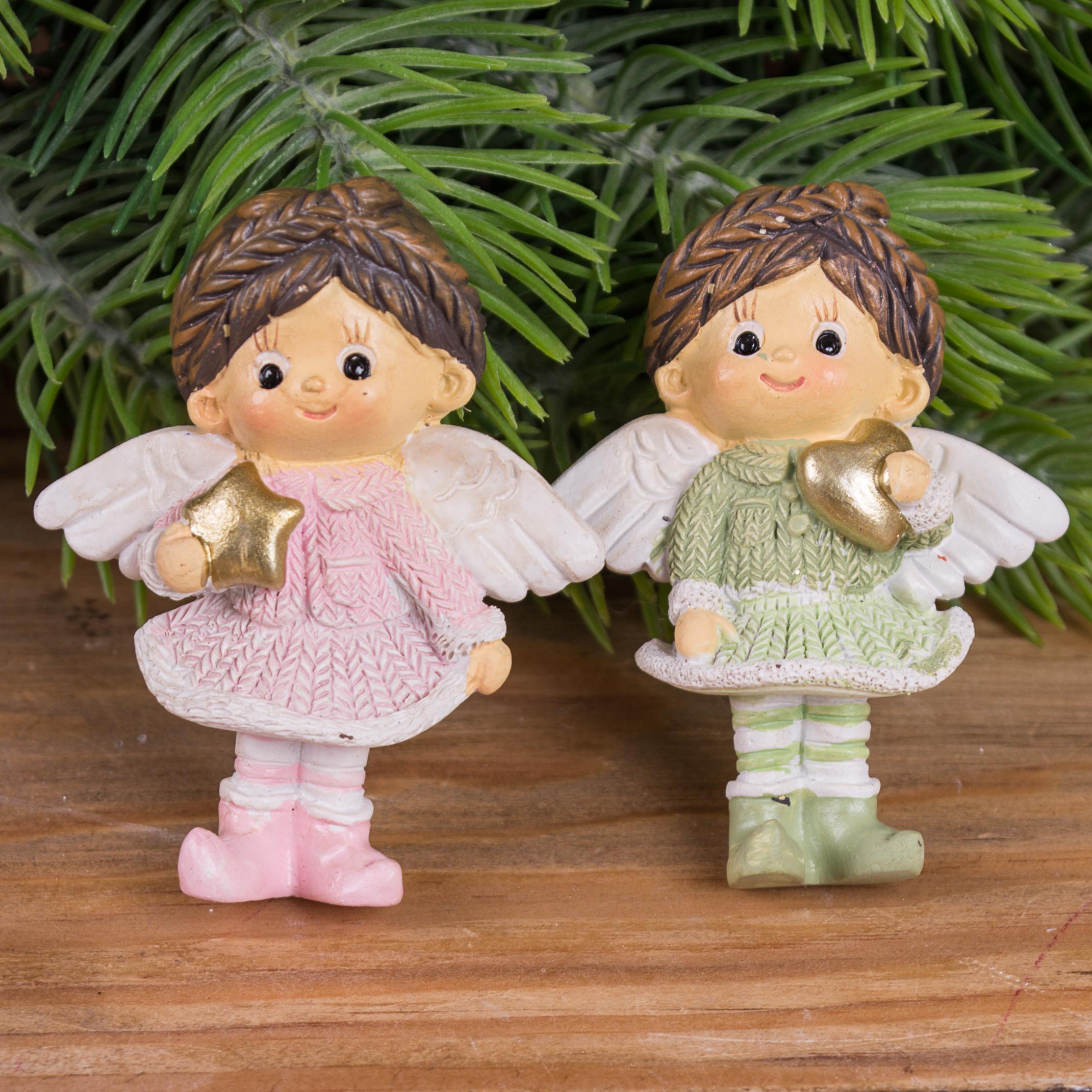 Магнит фигурка ангелочки (244)