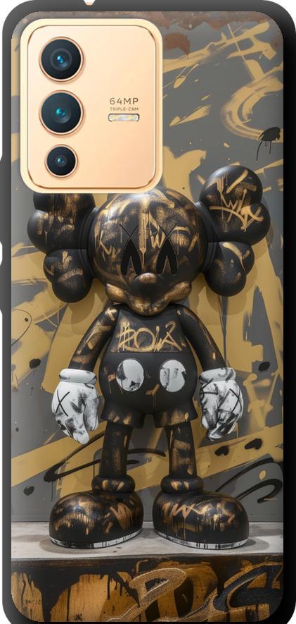 Чехол на Vivo V23 Bronze kaws (6097b-2642-42517)
