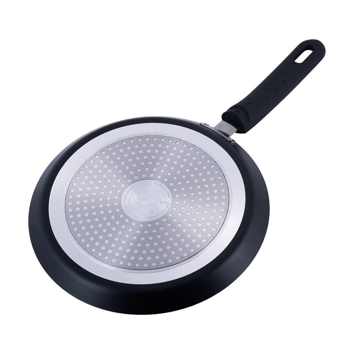 Сковорода для блинов Kamille KM-0620MR с мраморным покрытием для индукции и газа 24 см (29-84-0620MR) - фото 2 Сковорода для блинов Kamille KM-0620MR с мраморным покрытием для индукции и газа 24 см (29-84-0620MR) - фото 2