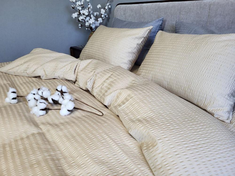 Комплект постельного белья Кис S2004 сатин Premium Gofre полуторный/наволочки 50х70/70х70 см (6456) - фото 5 Комплект постельного белья Кис S2004 сатин Premium Gofre полуторный/наволочки 50х70/70х70 см (6456) - фото 5