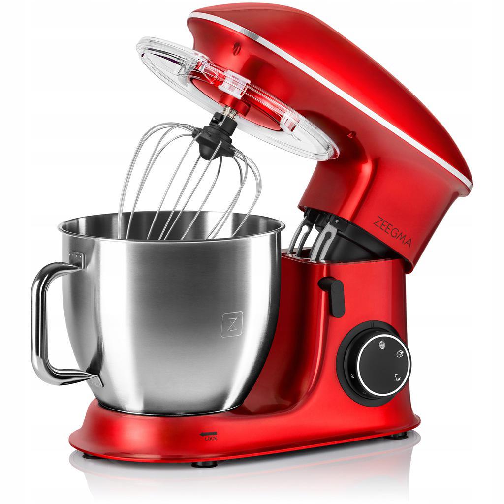 Миксер-тестомис планетарный Zeegma Planeet Chef 2200 Вт Red (10381054)