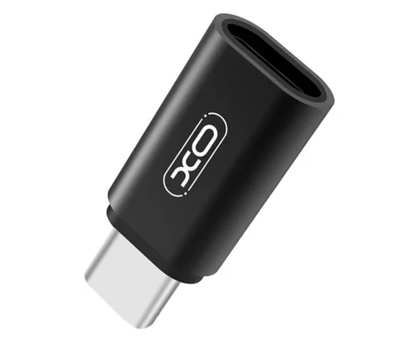Переходник Otg XO NB131 Micro-USB Type-C Black