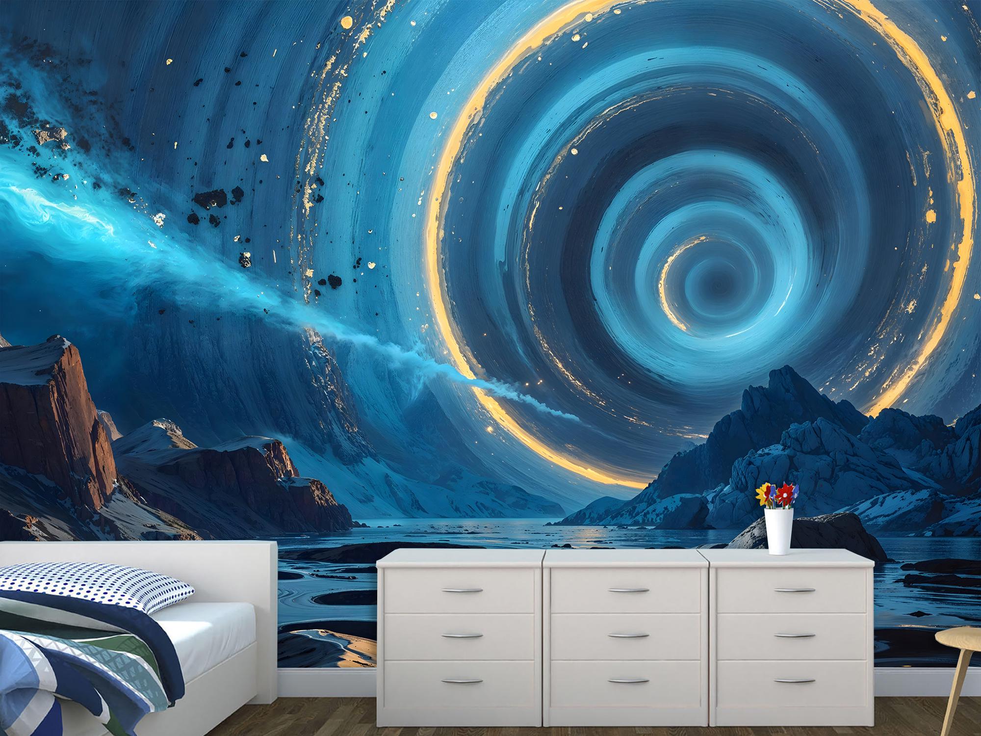 Фотошпалери флізелінові Upstream Портал у каньйоні над озером 180х120 см (SPF-167/2) - фото 4 Фотошпалери флізелінові Upstream Портал у каньйоні над озером 180х120 см (SPF-167/2) - фото 4