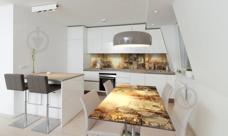 Наклейка виниловая на стол Zatarga «Древняя Европа» 600х1200 мм Z180833st