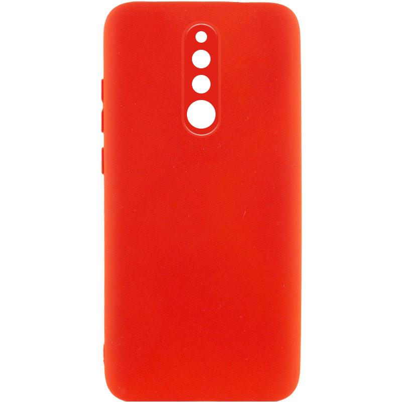 Противоударный чехол TPU GETMAN Liquid Silk Full Camera для Xiaomi Redmi 8 Красный / Red