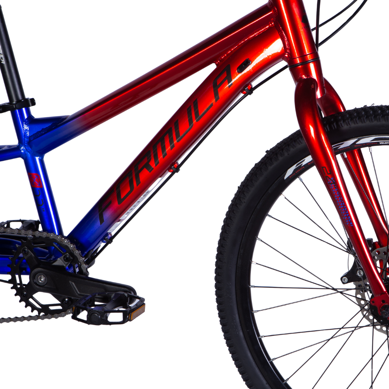 Велосипед подростковый Formula F-1 DD CS AL 24" 11" 2025 Красно-синий - фото 2 Велосипед подростковый Formula F-1 DD CS AL 24" 11" 2025 Красно-синий - фото 2