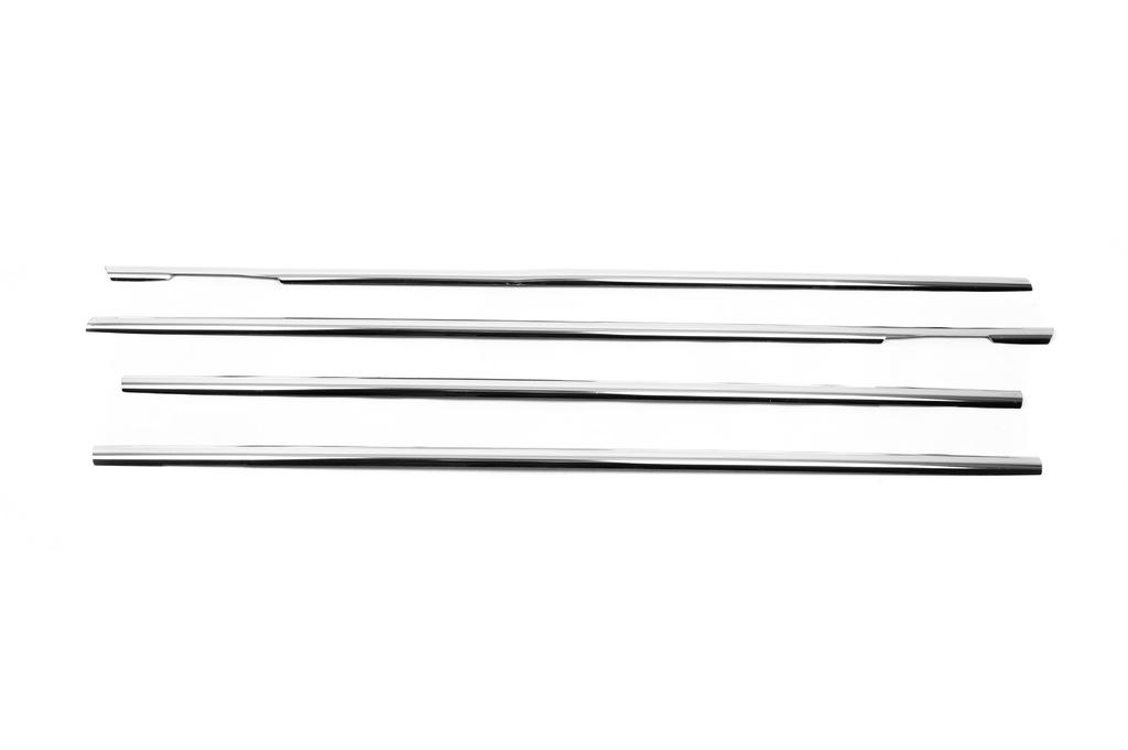 Наружняя окантовка стекол Omsa Line для Opel Meriva 2002-2010 гг. Хром