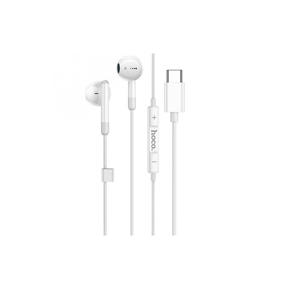 Навушники дротові Hoco M93 Type-C White Навушники дротові Hoco M93 Type-C White