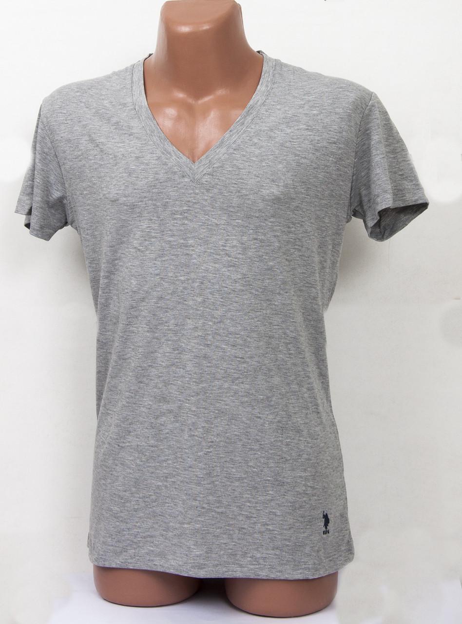 Футболка мужская US Polo Assn 80086 S Серый Футболка мужская US Polo Assn 80086 S Серый