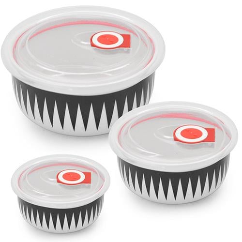 Салатники с крышками Stenson MC2958 300/450/1000 мл (11760325)