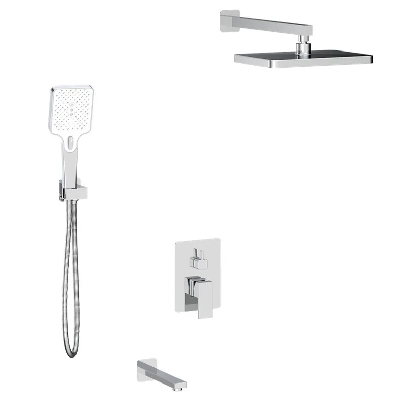 Душова система прихованого монтажу Haiba Gaudi 009 Хром (HB9595) Душова система прихованого монтажу Haiba Gaudi 009 Хром (HB9595)
