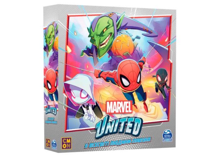 Настольная игра Geekach Games Marvel United: Во Вселенной Человека-паука украинская версия (2746)