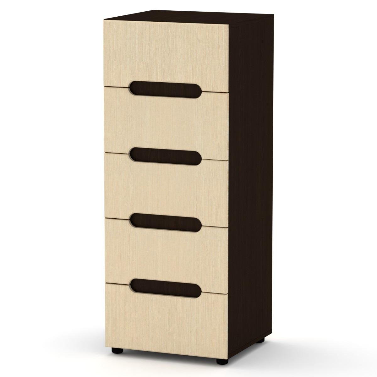 Комод Компанит МС 8 МДФ Венге комби (407_komp_W_NM) - фото 1 Комод Компанит МС 8 МДФ Венге комби (407_komp_W_NM) - фото 1