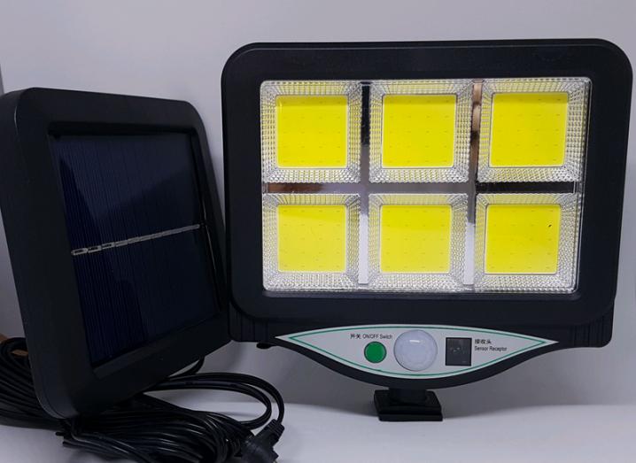 Настінний ліхтар прожектор на сонячній батареї Solar Powered LED (11546Е)