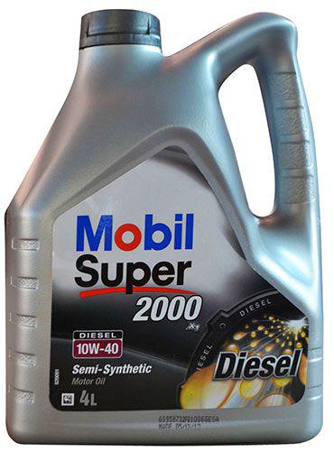 Моторное масло Mobil Super 2000 Diesel 10W-40 4 л Моторное масло Mobil Super 2000 Diesel 10W-40 4 л
