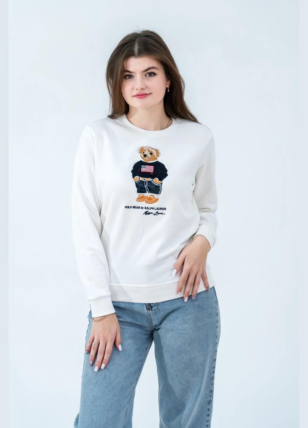 Світшот жіночий Ralph Lauren Polo Bear S-5083WT L (S-5083WT L) - фото 2