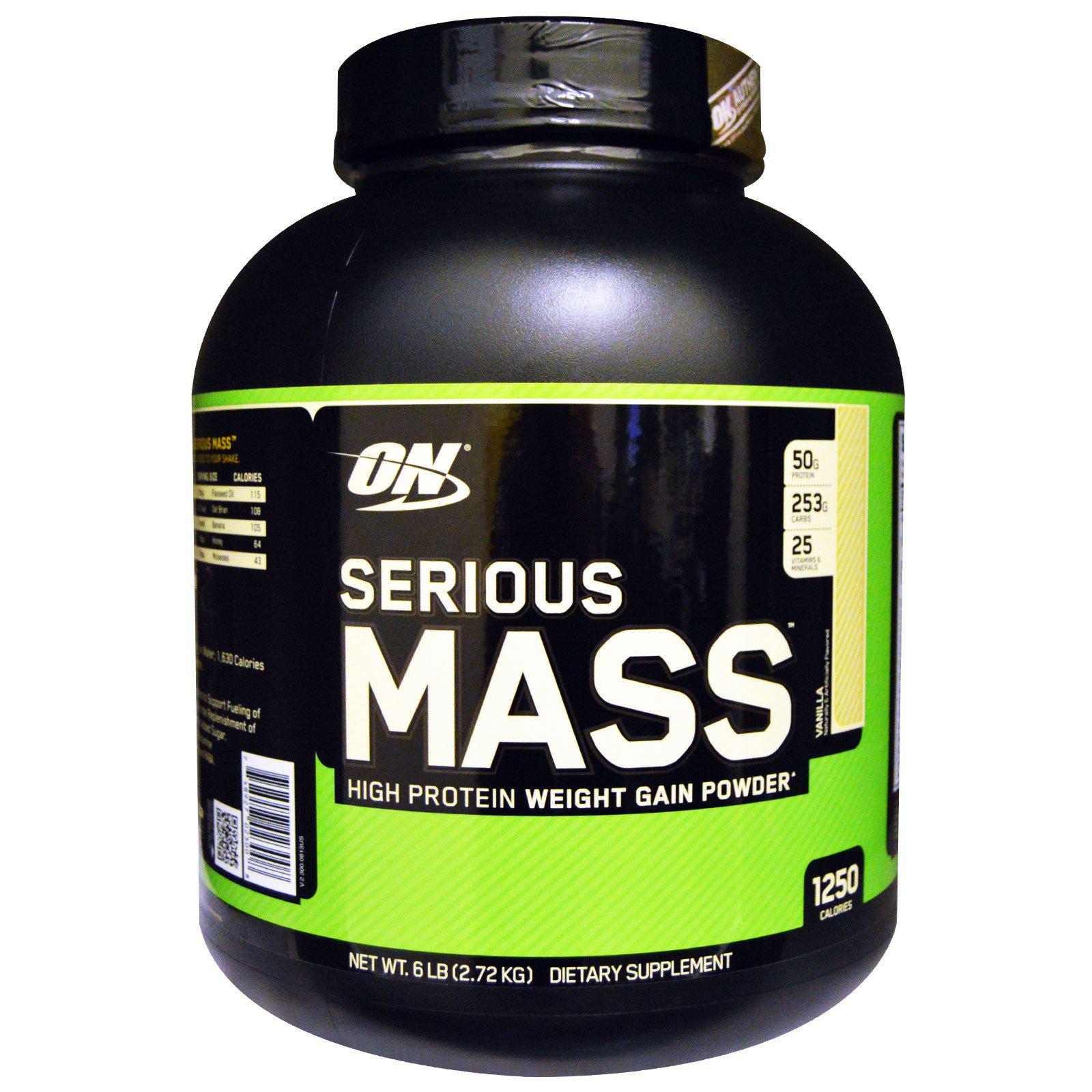 Гейнер Optimum Nutrition Serious Mass 2,73 кг Ваниль