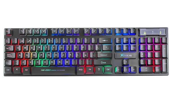 Клавиатура XTRIKE ME KB-280 USB RGB Black (6932391922347)
