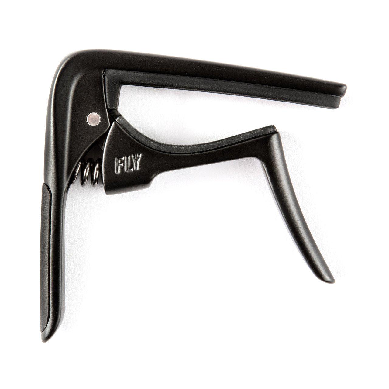 Каподастр Dunlop 63CBK Black Acoustic Trigger Fly Curved Capo (128175)