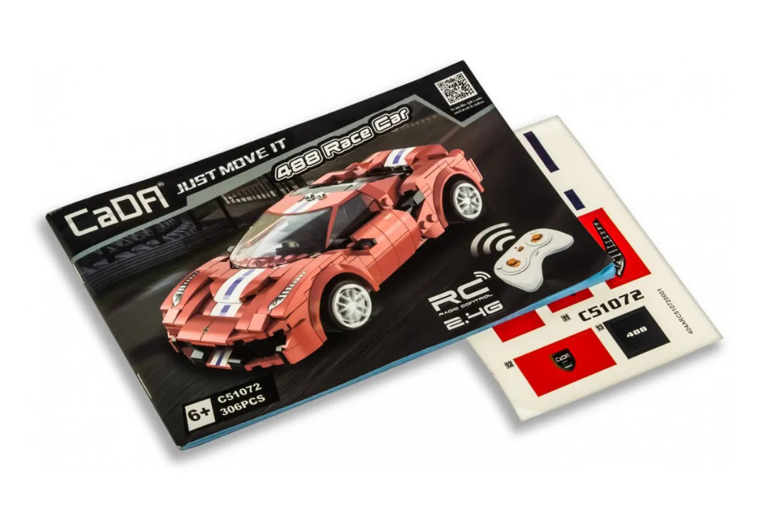 Конструктор детский CaDa 488 RaceCar Машина на радиоуправлении для мальчика 306 дет. (22774739) - фото 3 Конструктор детский CaDa 488 RaceCar Машина на радиоуправлении для мальчика 306 дет. (22774739) - фото 3