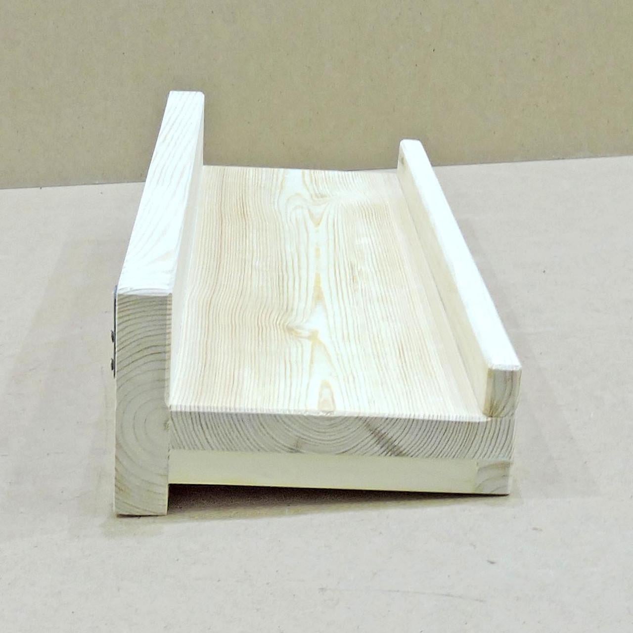 Полка настенная из дерева Санта/Круз Бланже (ПНС/000301)