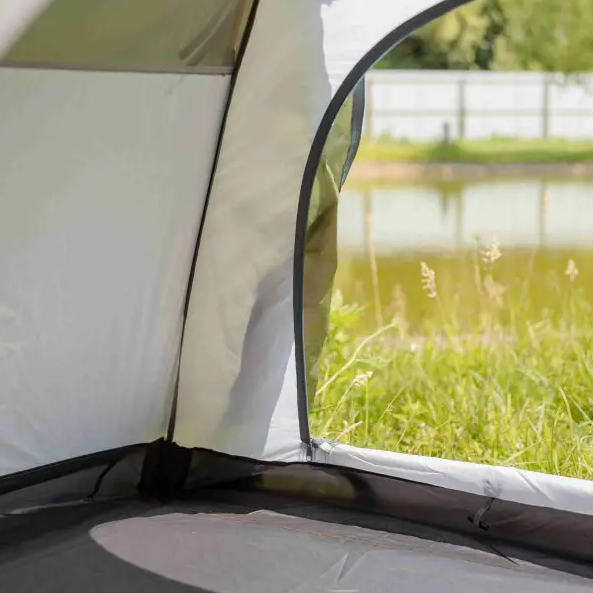 Палатка туристическая двухместная ветрозащитная 210х160х120 см Зеленый (LU-017) - фото 6