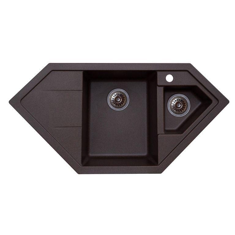 Мойка для кухни Platinum Pandora 9950 матовая Черный