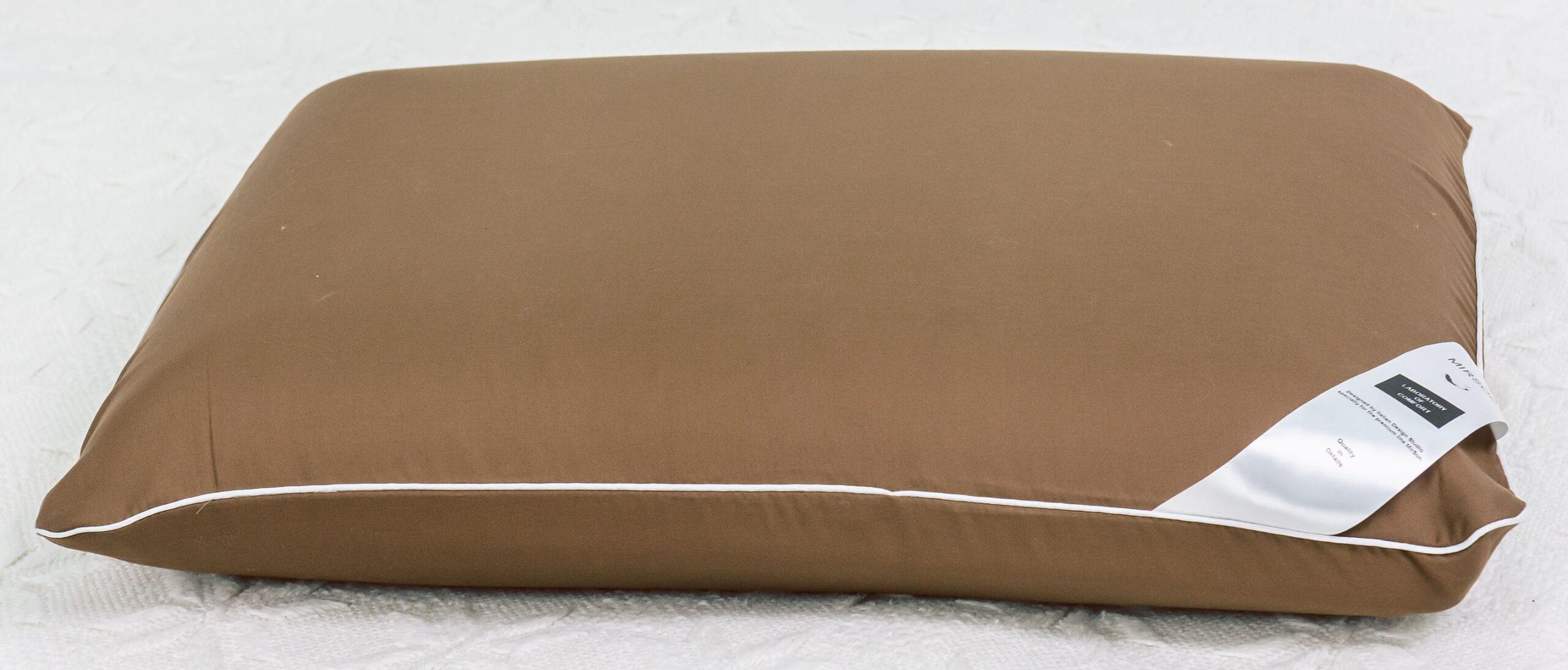 Подушка ортопедическая MirSon №6057 Delicate satin Cacao Men 59х43х12 см (2200003261806)