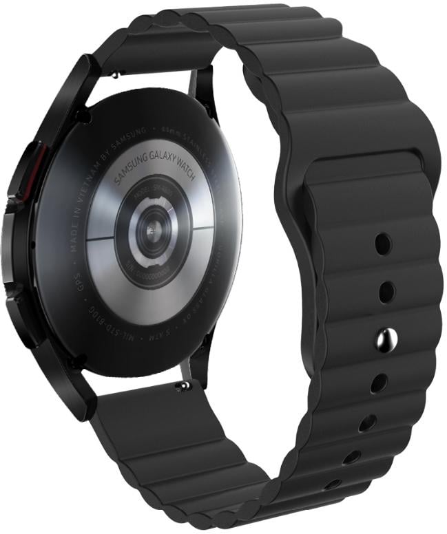 Ремешок Wave для Galaxy Watch 4 40 мм Black (22984-2B) - фото 2 Ремешок Wave для Galaxy Watch 4 40 мм Black (22984-2B) - фото 2