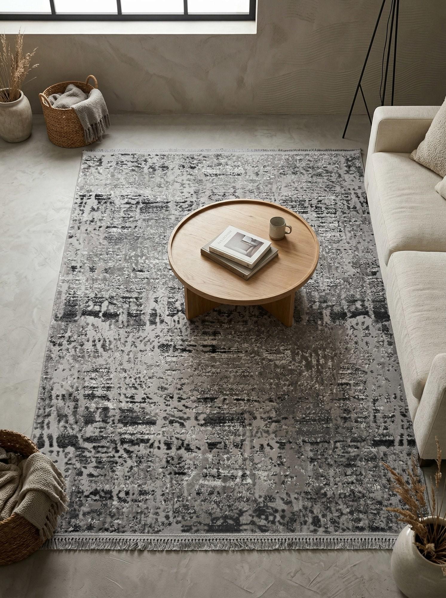 Ковер Levado 03605a 120x180 см Light grey/White (82021218)