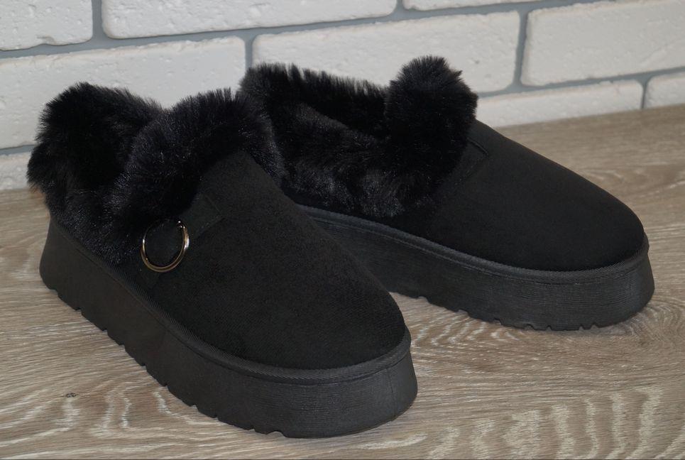 Угги женские зимние на платформе Loretta р. 40 25,5 см Черный (31555-40) - фото 4 Угги женские зимние на платформе Loretta р. 40 25,5 см Черный (31555-40) - фото 4