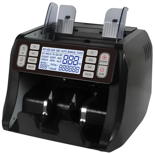 Счетчик банкнот Vevor Cash 162Blu UV/MG/IR/DD (584397055)