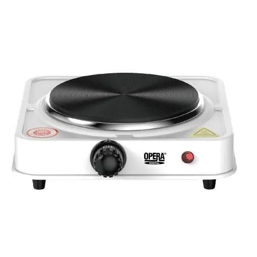 Плита електрична настільна Opera Op-5712 1000 Вт Білий (5712А)