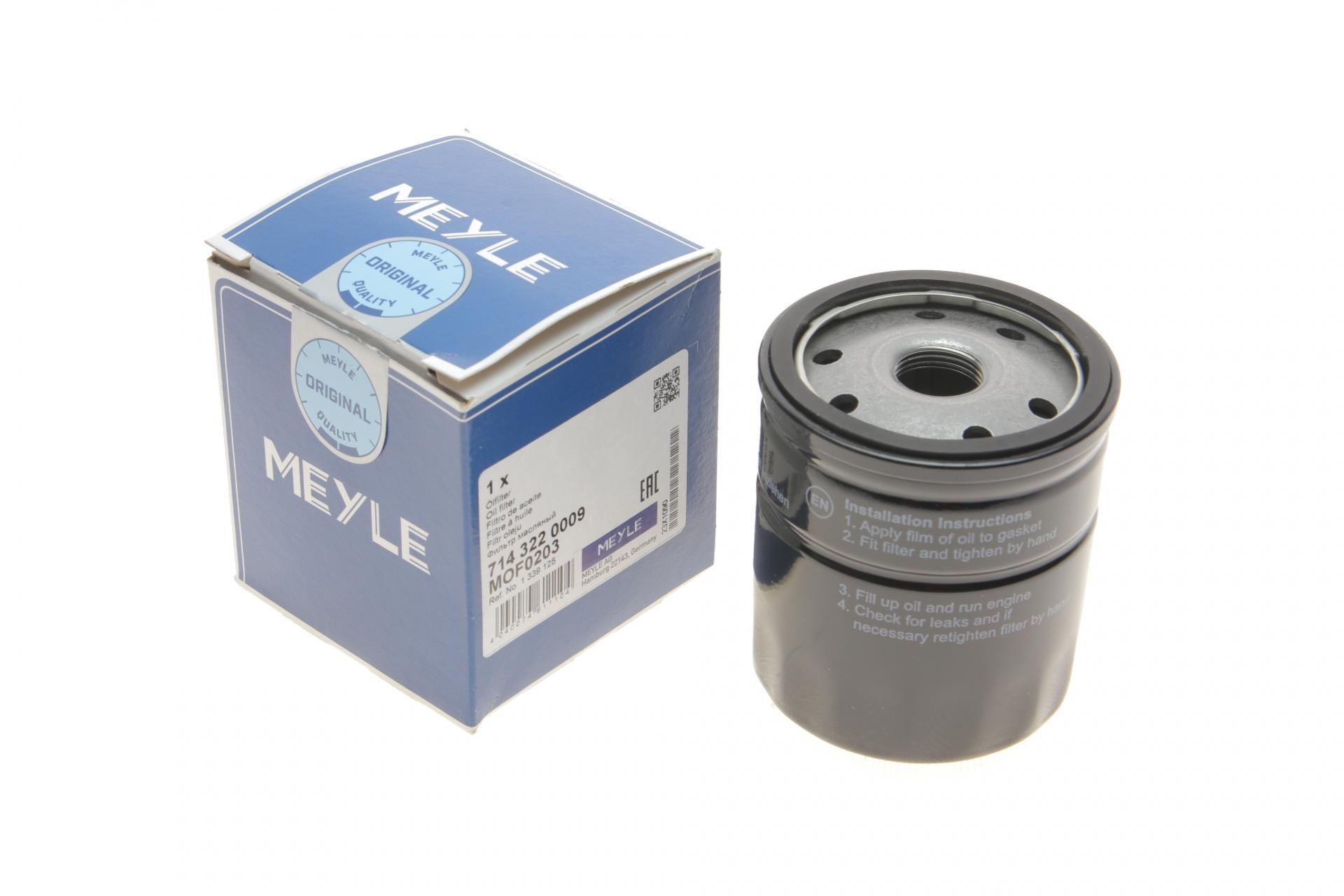 Фільтр масляний Meyle для Ford Focus/C-Max/Galaxy 1,8 TDCI 04-12- (714 322 0009)