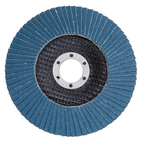 Круг лепестковый торцевой Alloid циркониевый 125 мм P100 T27 (00000061433) - фото 5 Круг лепестковый торцевой Alloid циркониевый 125 мм P100 T27 (00000061433) - фото 5