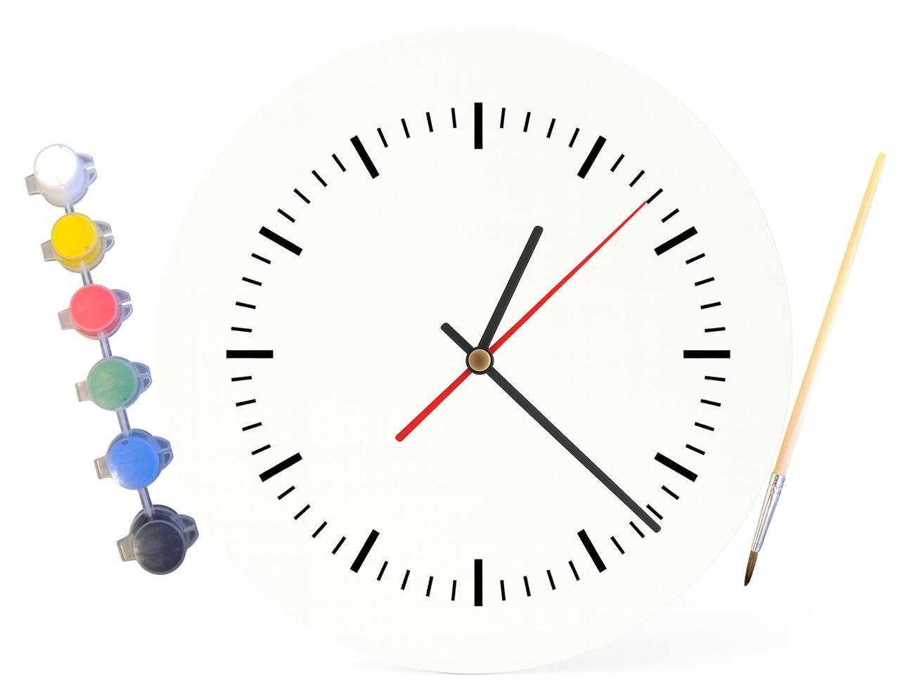 Детский набор для творчества часы раскраска 30 см (Г0080)