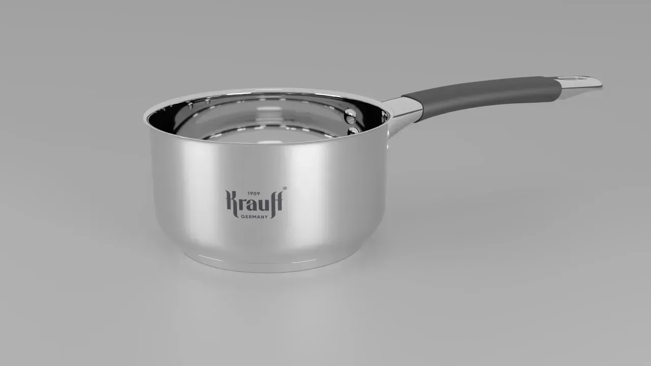 Ковш Krauff Winzig 1,2 л с половником силиконовым (28476) - фото 3 Ковш Krauff Winzig 1,2 л с половником силиконовым (28476) - фото 3