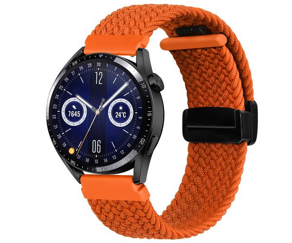 Ремешок Textile Elastic для смарт-часов Xiaomi Black Shark S1/S1 Pro/GT/GT3/GT3 Neo/GS3 22 мм Оранжевый Ремешок Textile Elastic для смарт-часов Xiaomi Black Shark S1/S1 Pro/GT/GT3/GT3 Neo/GS3 22 мм Оранжевый