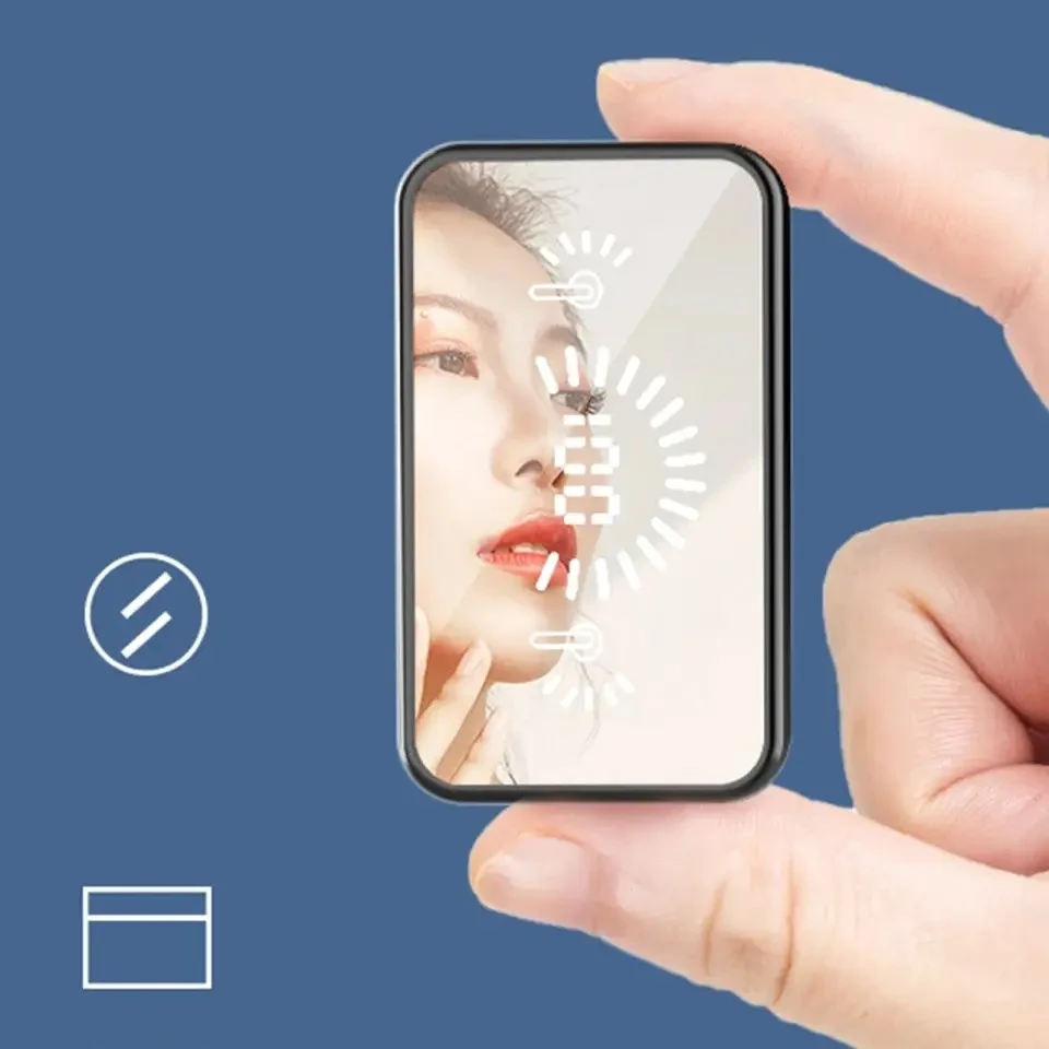 Наушники беспроводные TWS с цифровым зеркальным дисплеем (S20) - фото 3 Наушники беспроводные TWS с цифровым зеркальным дисплеем (S20) - фото 3